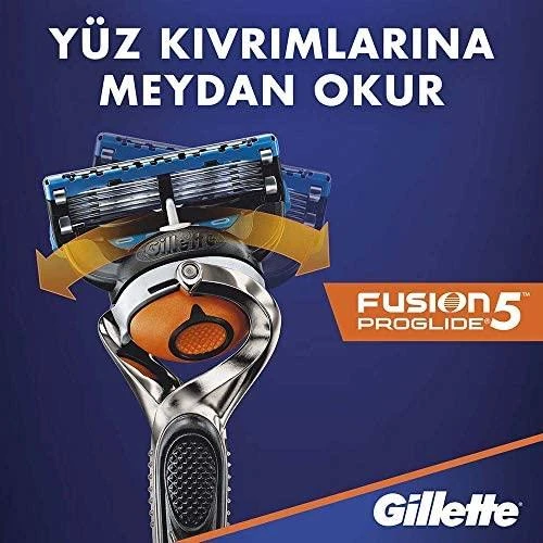 Gillette Fusion Proglide Power Keičiamosios Skutimosi Galvutės 4 Vnt