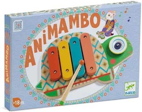 Djeco Animambo Muzikinis instrumentas - Ksilofonas - Vėžlys ( DJ06034 )