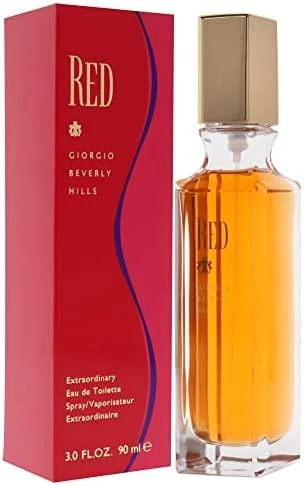 Giorgio Beverly Hills Raudona EDT tualetinis vanduo moterims, 90 ml