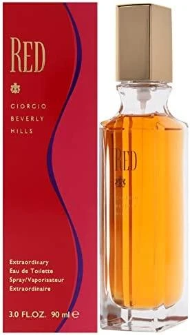 Giorgio Beverly Hills Raudona EDT tualetinis vanduo moterims, 90 ml