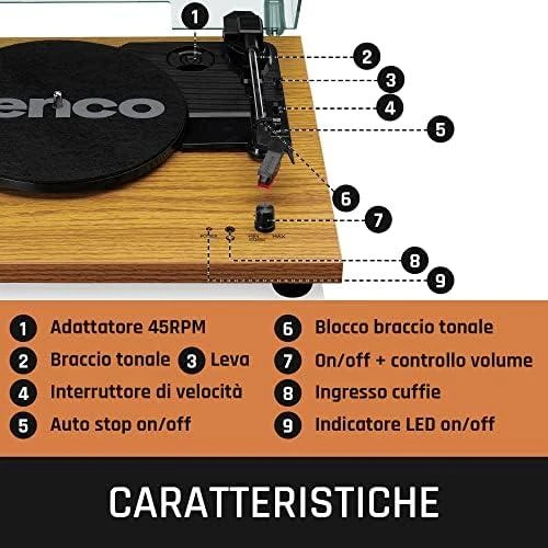 Patefonas Lenco LS-10WD