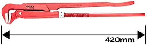 Klucz Vamzdžių raktas 90°, 1.5", 420 mm
