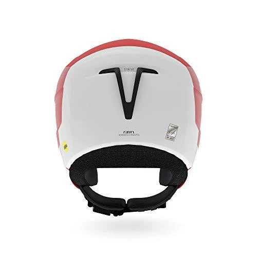Giro STRIVE MIPS žieminis šalmas matinis raudonas + žandikaulio apsauga M (55,5-57 cm)