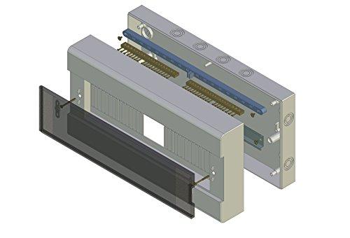 Elektro Plast 7.3 Moduliniai skirstomieji įrenginiai 1x12 paviršiuje montuojami IP40 RN-12 WAVE 7.3