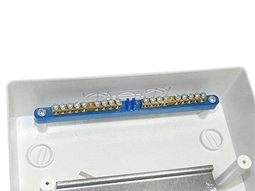 Elektro Plast 7.2 Moduliniai skirstomieji įrenginiai 1x8 paviršiuje montuojami IP40 RN-8 WAVE 7.2