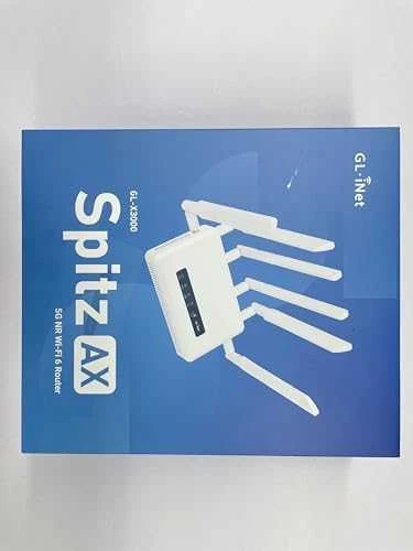 Gl Inet Maršrutizatorius 5G Wi-Fi 6 AX3000 su baterią GL-XE3000
