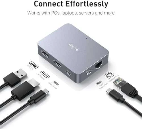 Gl Inet „Comet GL-RM1 IP HDMI 4K BIOS“ USB KVM komutatorius
