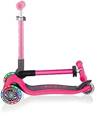 Paspirtukas Globber Junior Foldable Light, rožinis 437-110