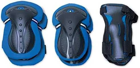GLOBBER kelių ir alkūnių apsaugų rinkinys, mėlynas Junior XXS RANGE A (25KG),540-100