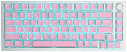 Klaviatūra Glorious Aura Keycaps – 145 Keycaps, rožinės spalvos – US-išdėstymas