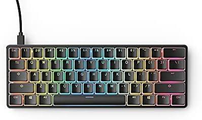 Klaviatūra Glorious Aura Keycaps - 145 Keycaps, US išdėstymas, juodos spalvos