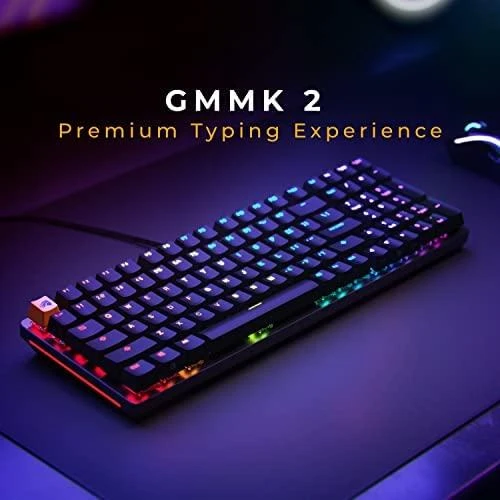 Glorious PC Gaming Race GMMK 2 viso dydžio klaviatūra | Hot-swap, Fox Switches, US, juoda