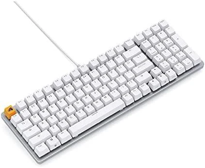Klaviatūra Glorious PC GMMK 2 Glorious Fox Linear EN, balta
