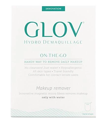 Glov On-The-Go makiažo valiklis Travel Easy Gentle Wash Sensitive Skin