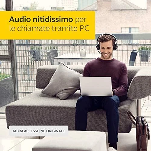 Jabra Link 370 susietų ausinių naudojimas darbo metu