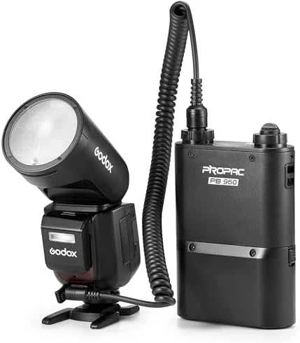 „Godox Flash V1 Pro“, skirta „Nikon“.