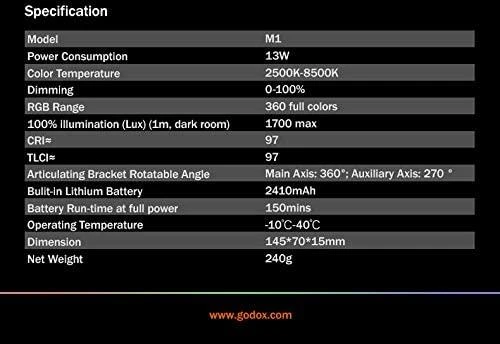 Godox M1 RGB MINI