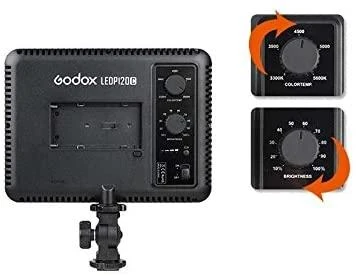 Apšvietimo įranga - Godox LEDP120C 680 Liumenų 3300K-5600K Vaizdo Lempa