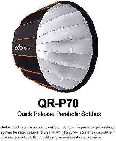 Godox Quick Release Parabolic Softbox QR P70 Bowens