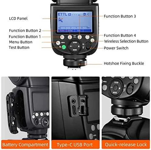 „Godox Speedlite TT685II Canon“.