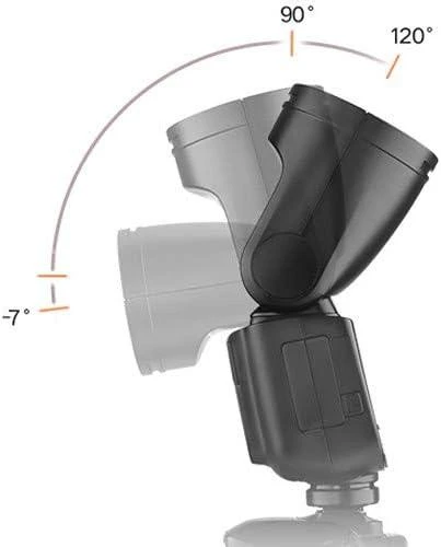 Godox V1 apvalios galvos blykstė Canon