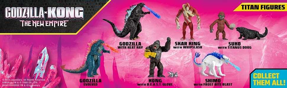 Godzilla X Kong GODZILLA 6" figūrėlė Kong su B.E.A.S.T. pirštine, 35204