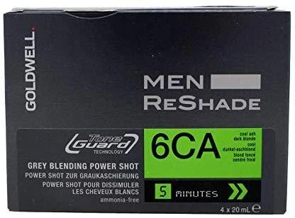 Goldwell Men ReShade 6CA Power Shot 4 x, 20 ml
