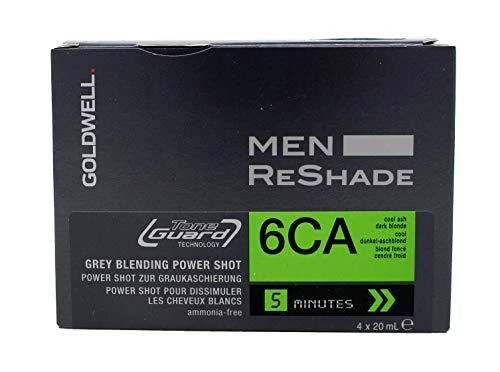 Goldwell Men ReShade 6CA Power Shot 4 x, 20 ml