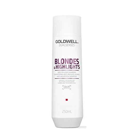 Šviesintų plaukų šampūnas Goldwell Blondes&amp;HighLights Anti-Geltona Šampūnas 250ml