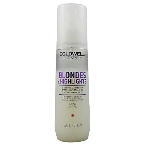 Blizgesio suteikiantis purškiklis Goldwell Blondes&Highlights Brilliance Serum Purškiklis 150ml