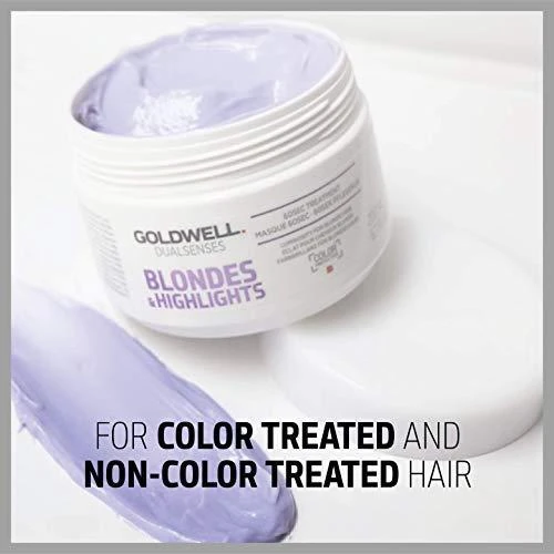Atkuriamoji plaukų kaukė šviesintiems plaukams Goldwell Blondes &amp; Highlights 60sec Treatment 200ml
