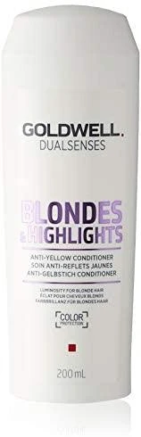 Šviesintų plaukų kondicionierius Goldwell Blondes&HighLights Anti-Geltona Conditioner 200ml