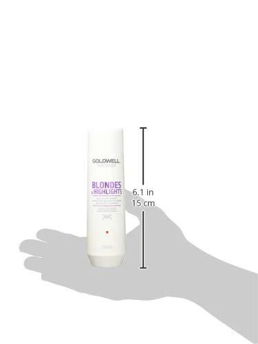 Šviesintų plaukų šampūnas Goldwell Blondes&amp;HighLights Anti-Geltona Šampūnas 250ml