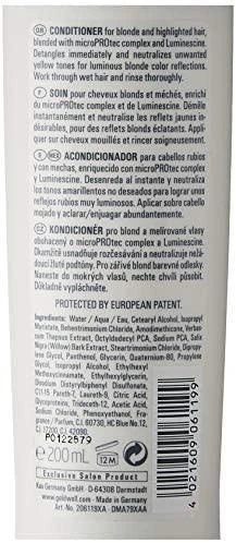 Šviesintų plaukų kondicionierius Goldwell Blondes&HighLights Anti-Geltona Conditioner 200ml