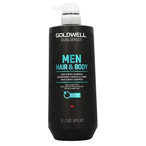 Vyriškas plaukų ir kūno šampūnas Goldwell Men Hair & Body, 1000 ml