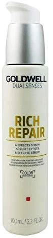 Serumas pažeistiems plaukams Goldwell Rich Repair 6 Effects Serum 100ml