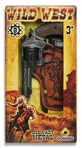 Pulio Gonher Guns GONHER rinkinys kaubojaus ginklų WILD-WEST, 201/0