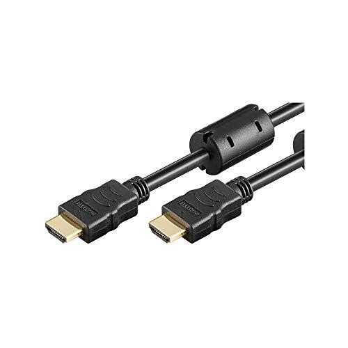 Goobay High Speed HDMI Cable With Ethernet (Ferrite) 31911 Black