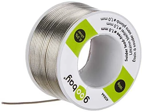 Goobay Litavimo skarda su fliusu 1,0 mm 100 g bešvinė