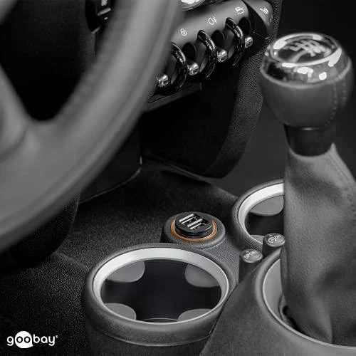 Goobay | Goodbay Dual USB car charger 2,1A | 5 V