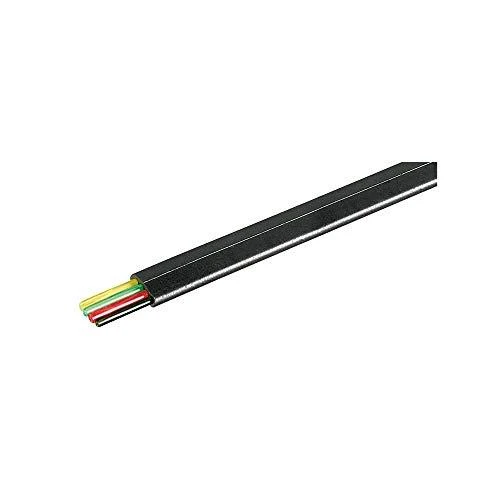 Goobay Modulio kabelis, 4P, ritininis, 100 m. DELTACO juodas / MD-14S