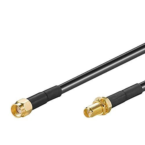 Goobay Kabelis MicroConnect Antenna 5m juoda (51678)
