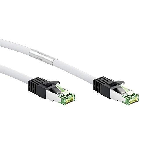 Goobay CAT 8.1 pataisinis kabelis, S/FTP (PiMF), baltas, 1 m