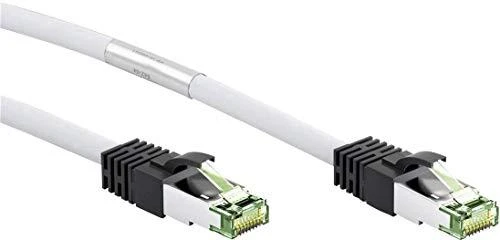 Goobay CAT 8.1 pataisinis kabelis, S/FTP (PiMF), baltas, 5 m