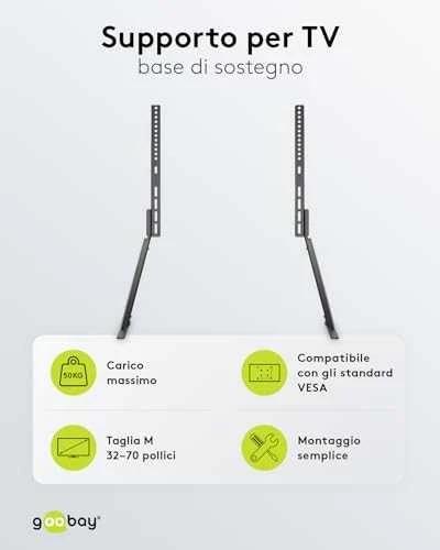 Laikiklis Nogi TV Goobay BASIC TABLE STAND M 32"-55" 40kg