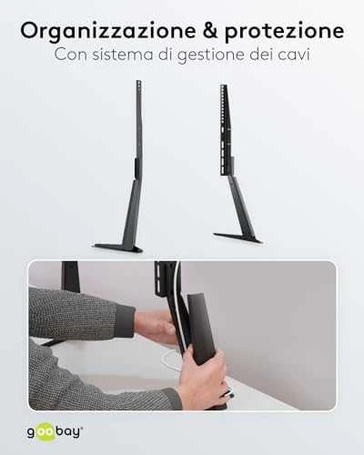 Laikiklis Nogi TV Goobay BASIC TABLE STAND M 32"-55" 40kg