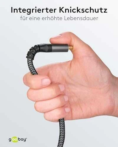 „Goobay“ itin didelės spartos HDMI kabelis | 65263 | 5 m