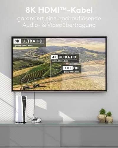 „Goobay“ itin didelės spartos HDMI kabelis | 65263 | 5 m