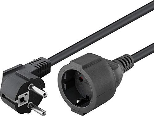 MicroConnect Schuko ilgintuvas, MF, 10m juoda (PE141000)