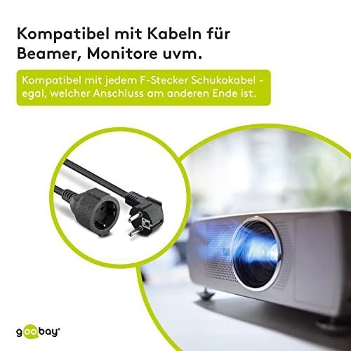 MicroConnect Schuko ilgintuvas, MF, 10m juoda (PE141000)